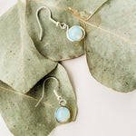 Load image into Gallery viewer, Opalite Dangle Earrings in Sterling Silver - BellaChel Jeweler
