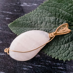 Load image into Gallery viewer, Sakura Pendant - side view - BellaChel Jeweler