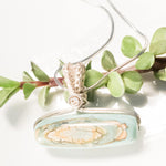 Load image into Gallery viewer, Laguna Collection~ Blue Fire Agate Pendant in Sterling Silver - BellaChel Jeweler
