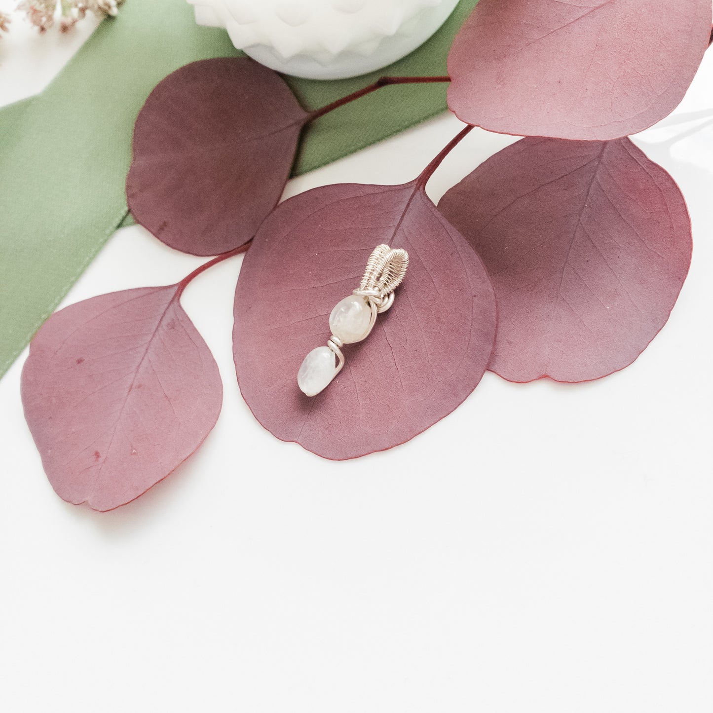 Moonstone Duo Pendant