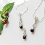 Load image into Gallery viewer, Garnet Necklace - BellaChel Jeweler