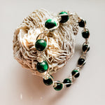Load image into Gallery viewer, Natural Green Tiger Eye Wire Wrapped Bracelet/BellaChel Jeweler
