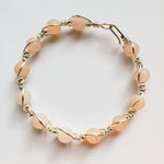 Load image into Gallery viewer, Oregon Sunstone Wire Wrapped Bracelet
