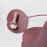 Cargar imagen en el visor de la galería, Dainty Moonstone Pendant Necklace Silver - front view - BellaChel Jeweler

