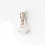 Load image into Gallery viewer, Dainty Sterling Silver Moonstone Pendant - BellaChel Jeweler
