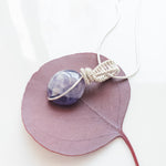 Cargar imagen en el visor de la galería, Amethyst Pendant Necklace | Handmade Crystal Jewelry | BellaChel Jeweler
