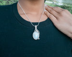 Load image into Gallery viewer, Moonstone Necklace - BellaChel Jeweler
