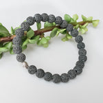Load image into Gallery viewer, Lava Stone Bracelet
