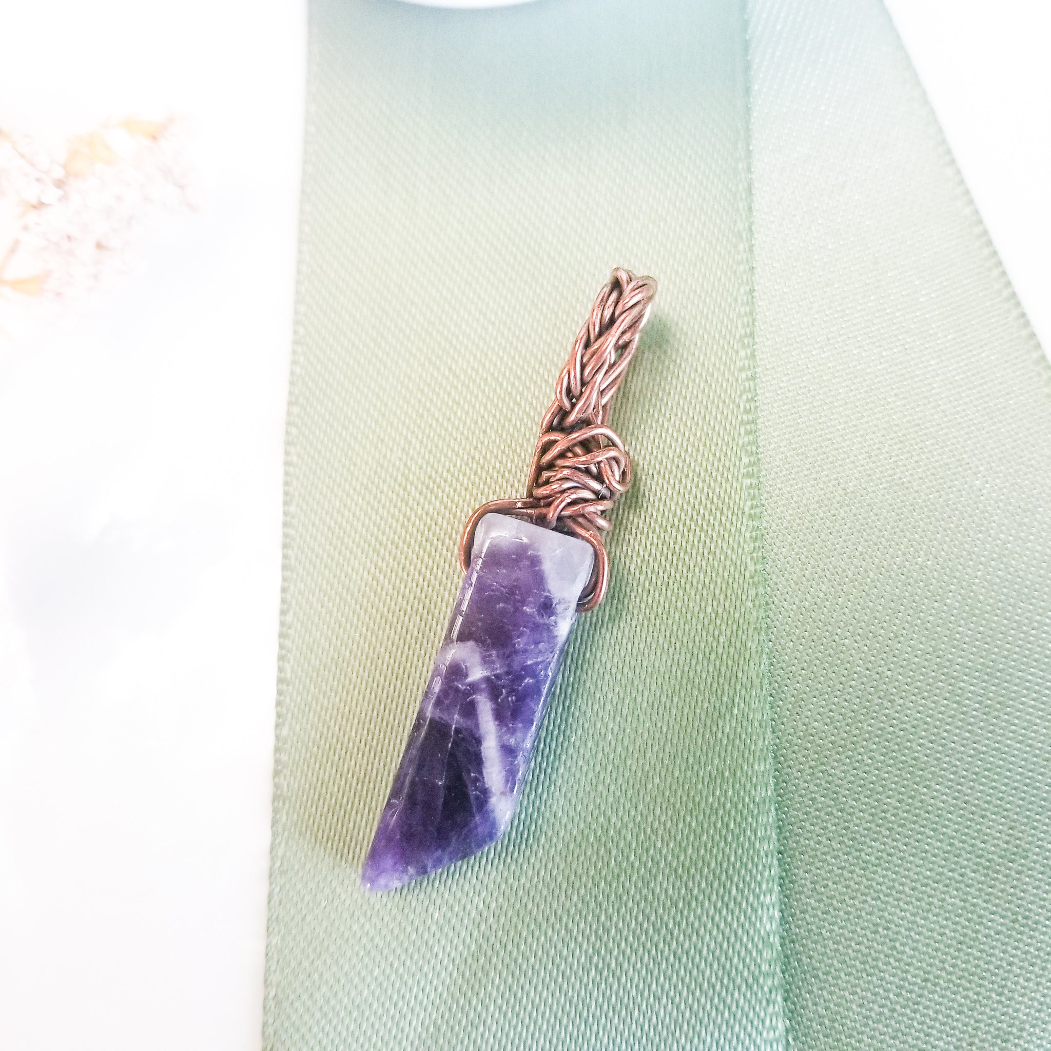 Brazilian Amethyst Pendant - BellaChel Jeweler