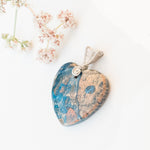 Load image into Gallery viewer, Ghost Eye Heart in Sterling Silver - BellaChel Jeweler
