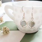 Load image into Gallery viewer, Frosted Cat&#39;s Eye Earrings
