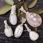 Cargar imagen en el visor de la galería, Celestial Collection - Group Picture of 5 Pendants - BellaChel Jeweler
