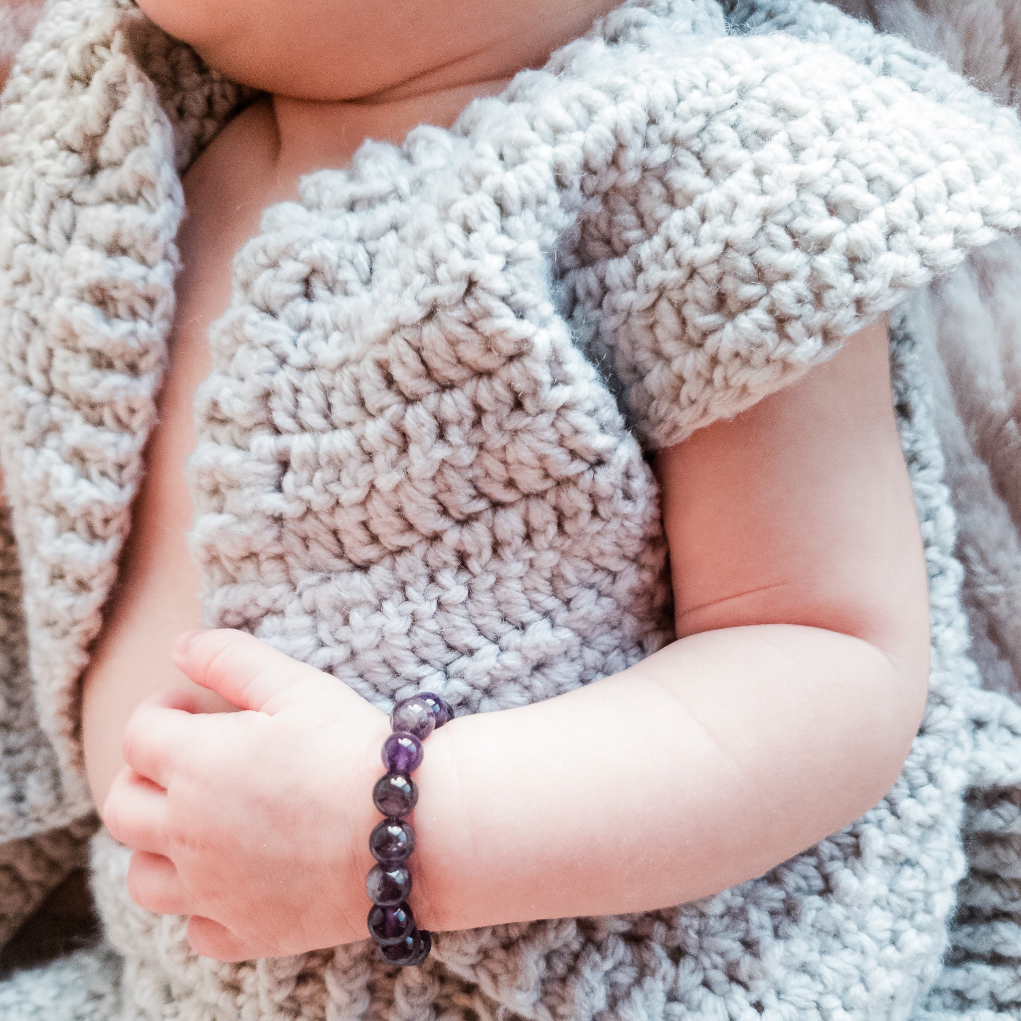 Amethyst baby bracelet sale