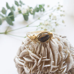 Tiger's Eye Ring