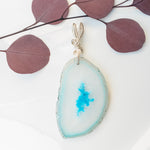 Load image into Gallery viewer, Blue Crystal Necklace - BellaChel Jeweler
