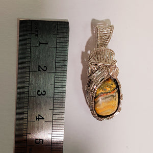 BumbleBee Jasper Pendant