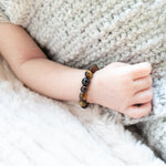 Load image into Gallery viewer, Children&#39;s Tiger Eye Gemstone Bracelet 
