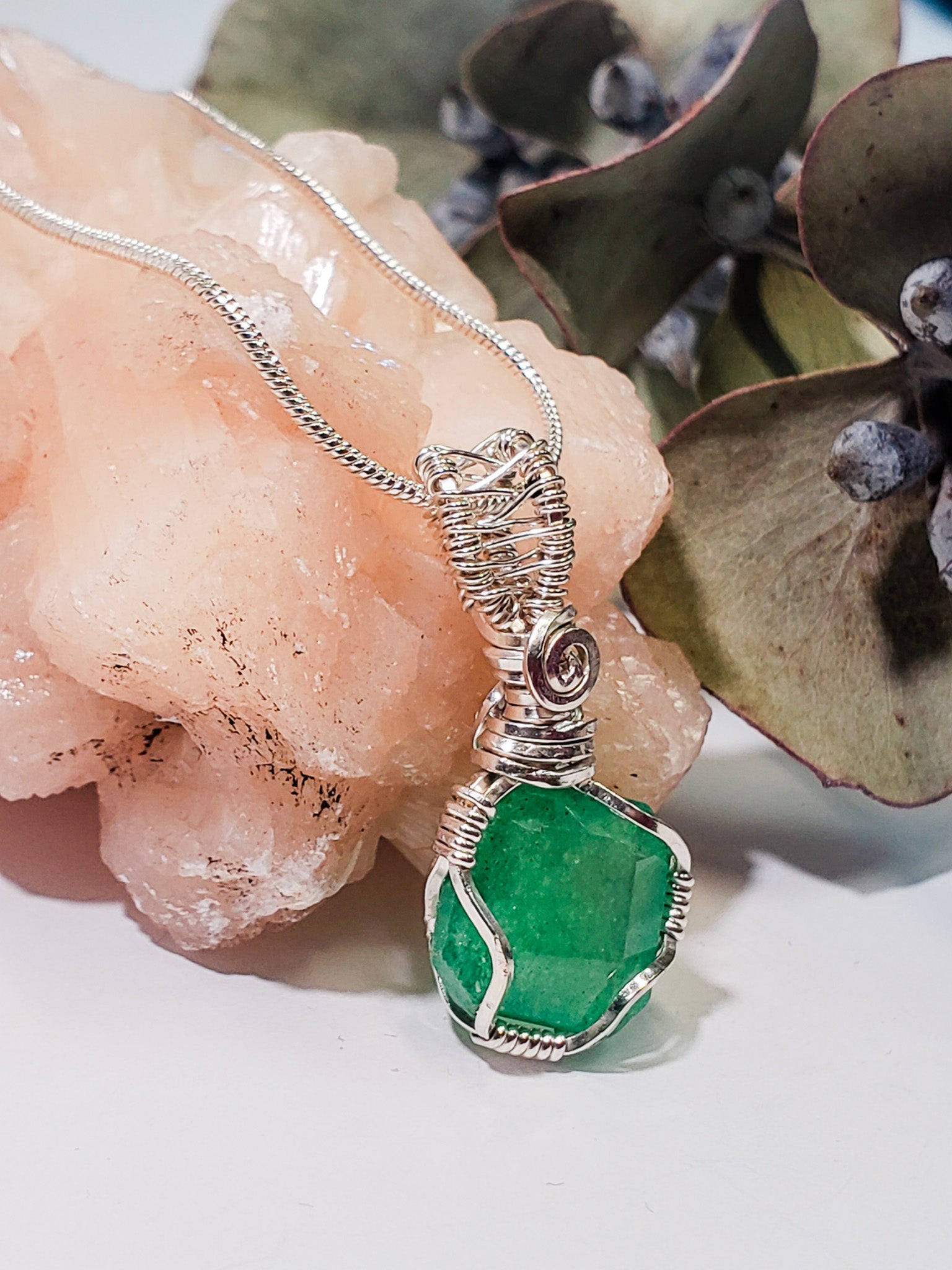 Buy Green Embellished Joyelle Emerald Necklace by Prerto Online at Aza  Fashions.