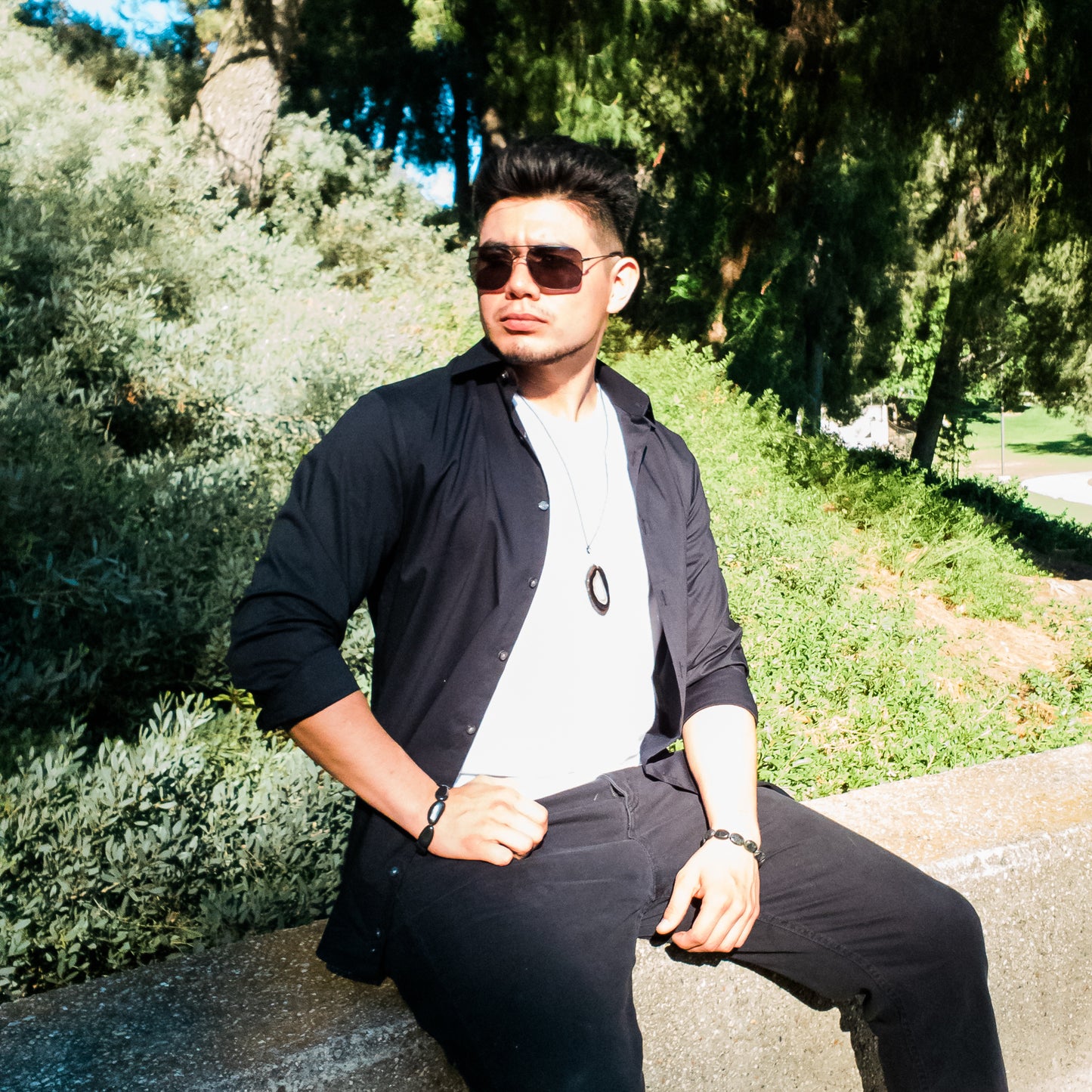 Protective Geode Necklace