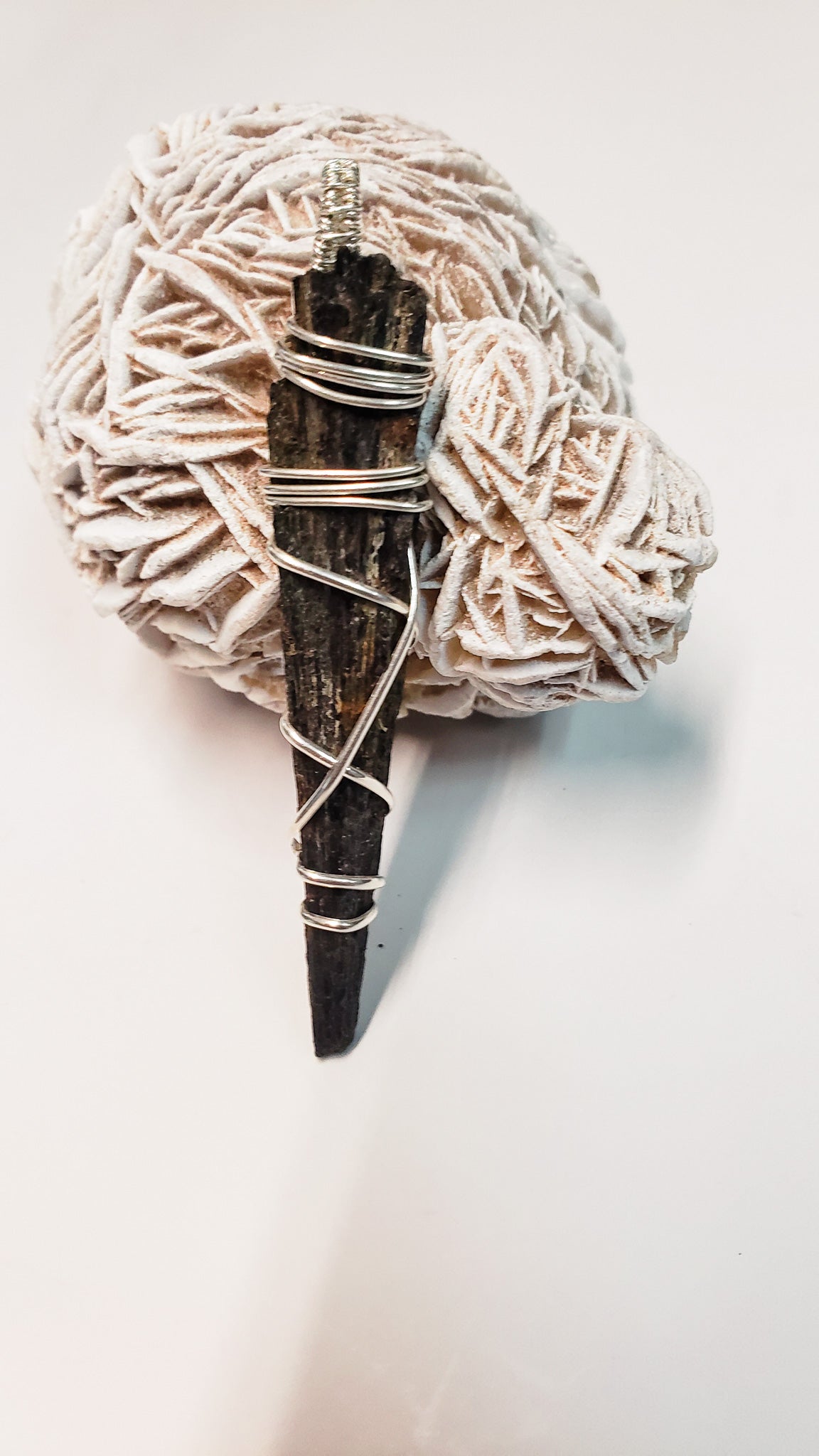 Black Kyanite in Sterling Silver