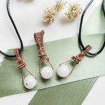 Load image into Gallery viewer, Moonstone Necklace - BellaChel Jeweler

