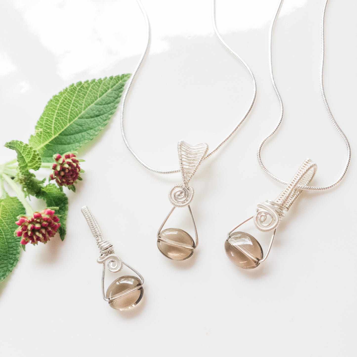 Smoky Quartz Necklace