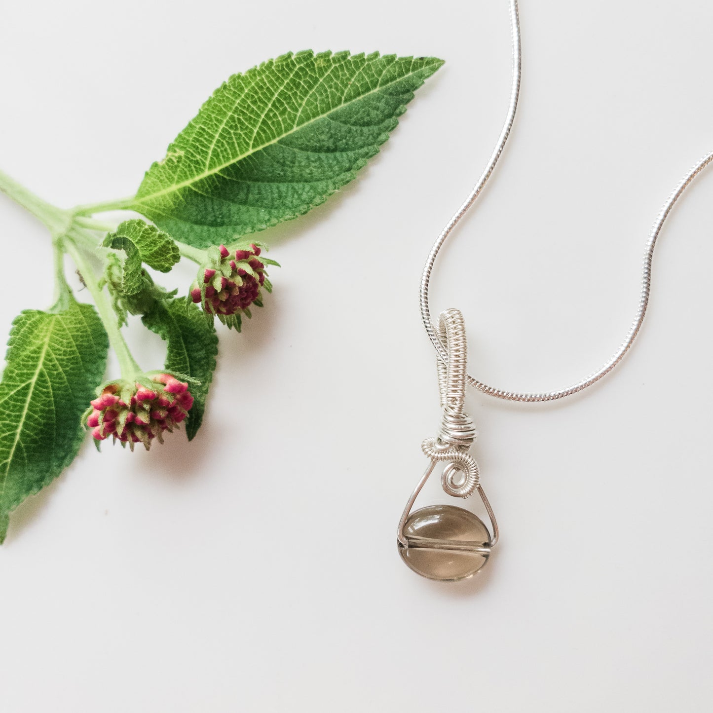 Smoky Quartz Necklace