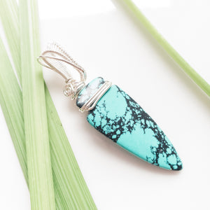 Viking Collection - Arrowhead Pendant in Sterling Silver, back side view - BellaChel Jeweler